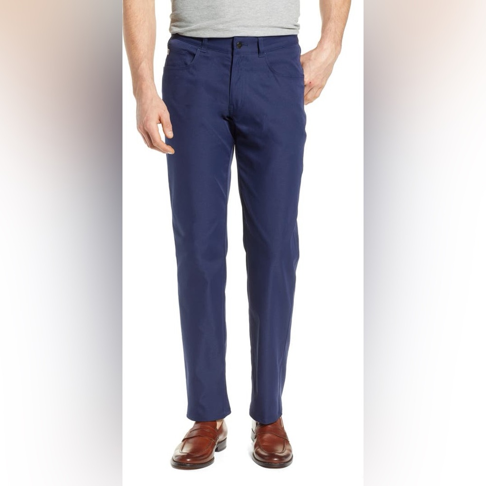 Peter Millar Men's Navy Performance Pants Size 35